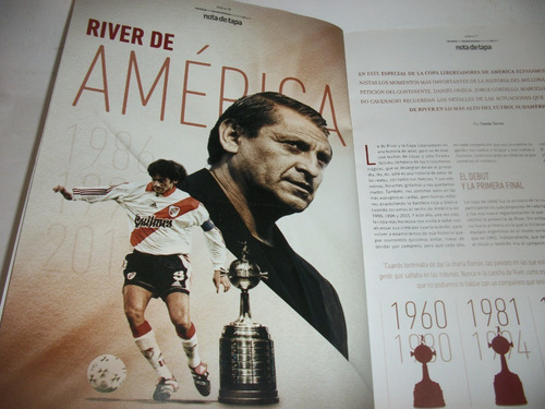 Revista River 1986 Previa Liber 2018 Ganada X River Vs. Boca (Usado)