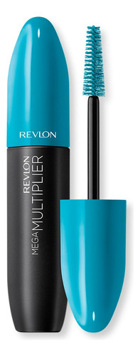 Pestañina Revlon Mega Multiplier 0.28 fl oz color blackest black