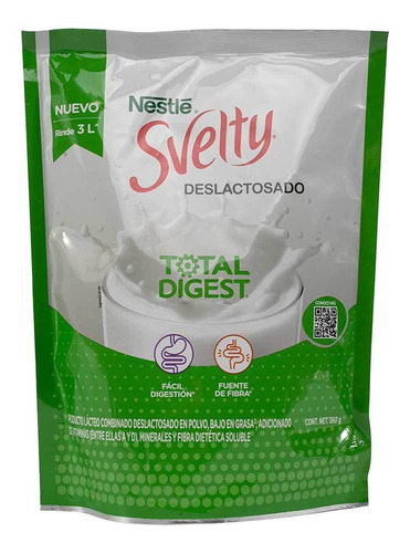 Lácteo En Polvo Svelty Total Digest 360g