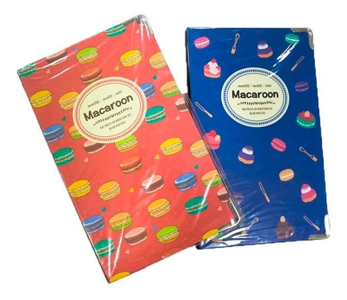 Agenda / Planeador / Programador De Notas Macaroon Hogar