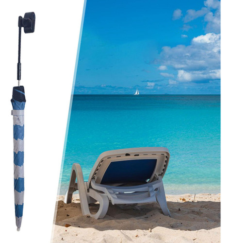 Para Silla, Para Acampar, De Playa Con Abrazadera Práctica