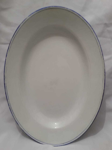 Platón De Porcelana Antiguo (Usado)