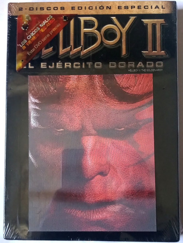 Dvd Hellboy 2 El Ejercito Slipcover Lenticular Dvd Nuevo