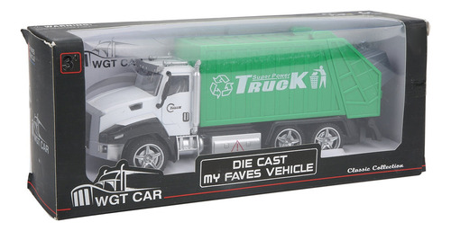 1:42 Caminhão De Lixo Caminhão De Lixo Diecast Toy A