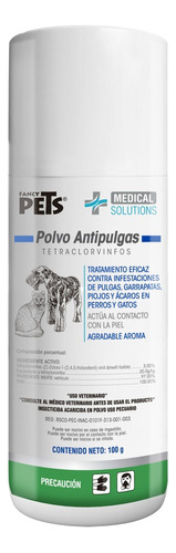 Ms - Polvo Antipulgas 100 Grs Fl3629