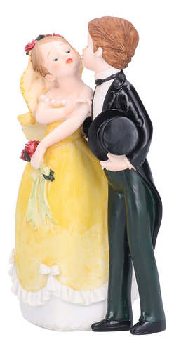 Figura De Resina Para Pareja, Diseño Artesanal, Estilo Europ