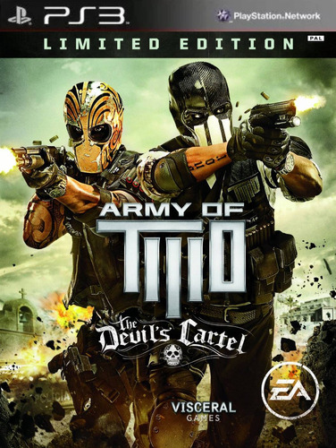 Army of Two The Devil's Cartel  Overkill Edition Electronic Arts PS3 Físico