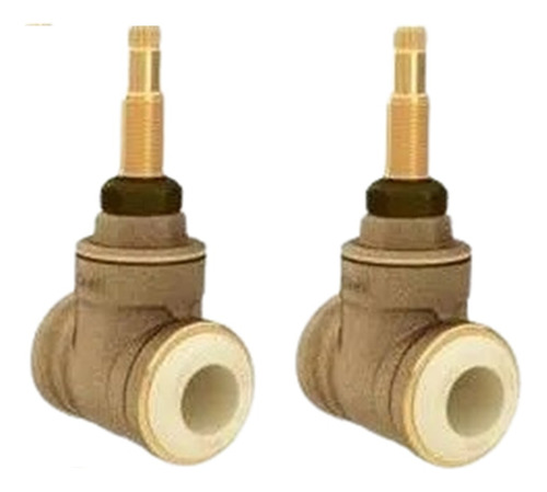 Kit 2 Pçs Reg Base Cpvc Gaveta 4509.202 - 22mm X 3/4 - Deca