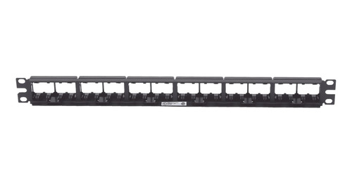 Panel De Parcheo Modular De 24 Puertos Panduit Cpp24wbly