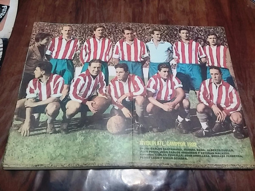 Poster River Plate Campeon 1932  Ed 1976 Ideal Decoracion