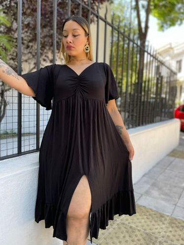 Vestido Modal Plus Size Talle Grande Especial 