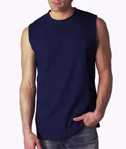 Comprar Remeras Sin Mangas Lisas 100% Algodon Peinado 24\u002F1 1ra Calid
