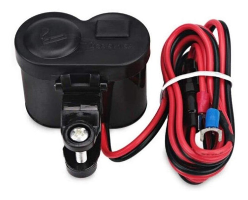 Imagen 2 de 2 de Cargador Universal Usb Encendedor Para Motocicleta