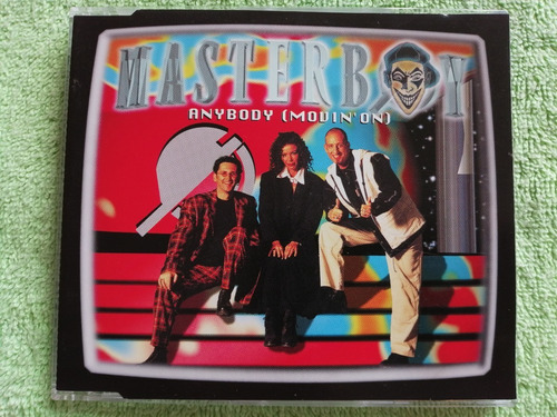 Eam Cd Maxi Single Masterboy Anybody Movin' On 1995 Europeo