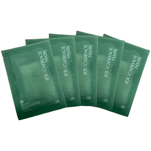 Tntn Mom's Vegan Jeju Cabbage Sheet Mask Pack Colágeno Antie