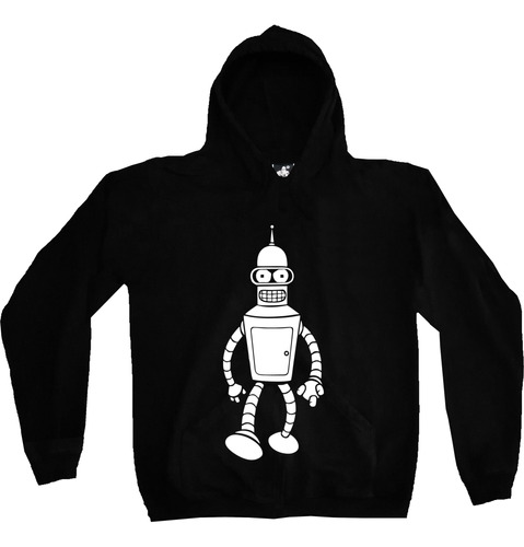 Buzo Hoodie Futurama Bender Anime Comic Tv Urbanoz