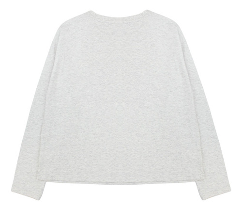 Remera Niña Gris Melange 24917 Move Junior