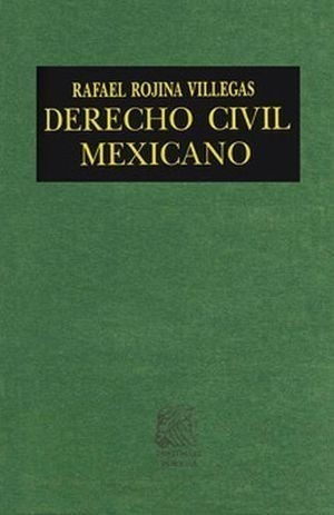 Derecho Civil Mexicano Tomo 2 Derecho De Familia