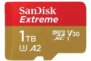 Tarjeta De Memoria Micro Sd Sandisk Extreme 1 Tb, 190mb/s