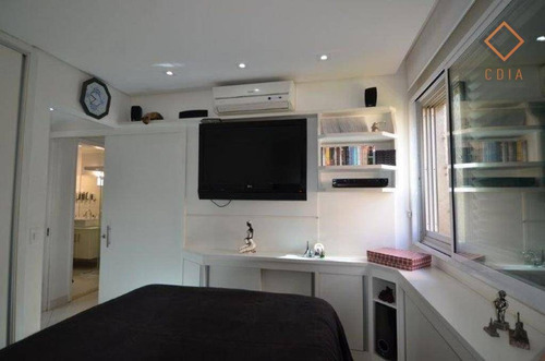 Imagem 26 de 30 de Apartamento Para Compra Com 1 Quarto, 1 Suite E 2 Vagas Localizado Em Moema Pássaros - Ap52286