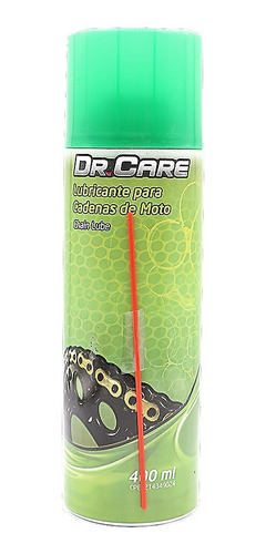 Imagen 1 de 2 de Lubricante Para Cadena De Moto Dr. Care 400 Ml