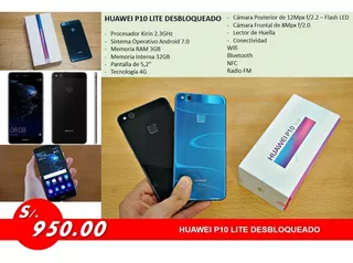 Huawei P10 Lite Dual Sim Nuevo Y Sellado