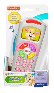 Control Remoto De Hermanita Fisher Price Rie Y Aprende Rosad