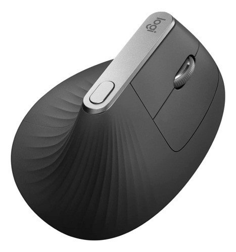 Mouse Sem Fio Logitech Mx Vertical Com Design Ergonômico Cin Cinza