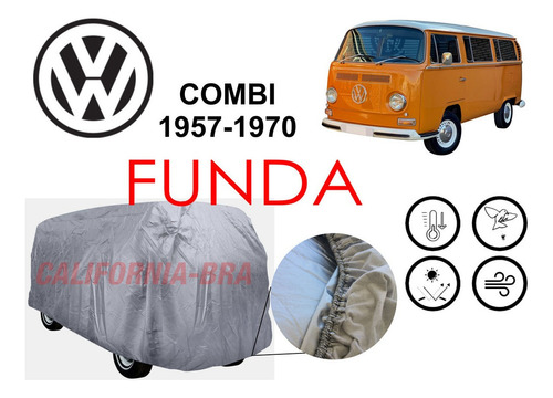 Cover Antigranizo Broche Eua Vw Combi 1957 1970