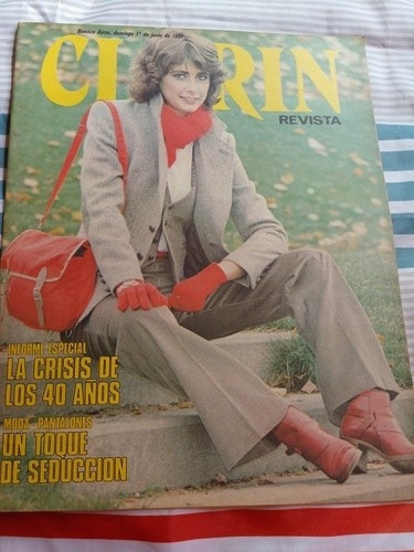 Revista Clarín Graciela Borges  1 6 1980