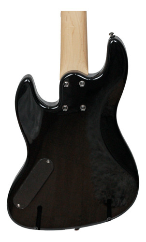Contrabaixo 5 Cordas Tribe Modelo Sf Preto Escala De Maple