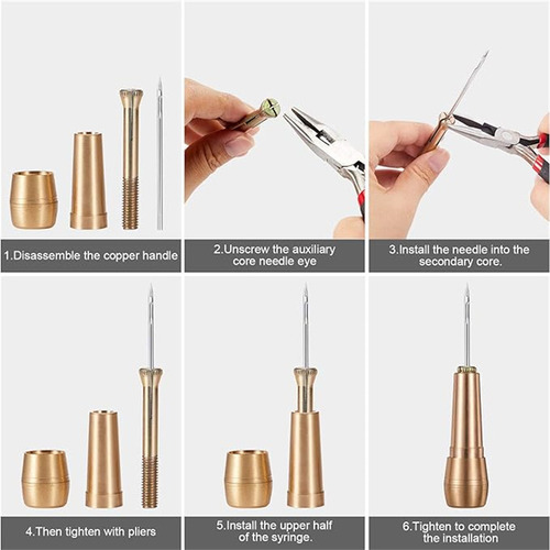 Calzado Zapatos Costura Lonas De Reparación Multifunción 8pc