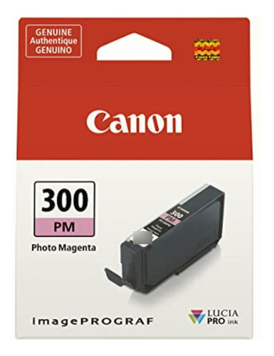 Canon Tinta Pfi-300 Pm Lam Foto Magenta Para Pixma Pro-300