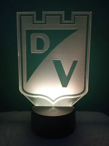 Lámpara Led Insignia Deportes Valdivia 7 Colores Led