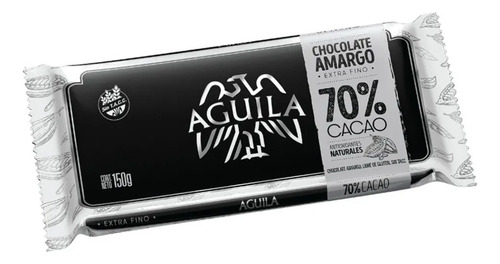 Chocolate De Taza Aguila 70% Cacao Amargo 150g - Arcor 