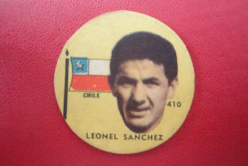 Figuritas Idolos Año 1962 Leonel Sanchez 410 Seleccion Chile