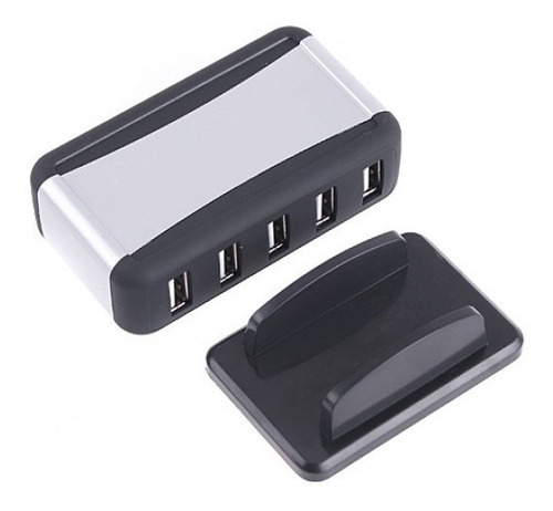 Imagen 2 de 5 de Hub 7 Puertos Usb Fuente 2 Amp Cargador Conector Pc Laptop