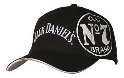 Jack Daniels Tried And True Gorra De Béisbol Negra (jd77-82)