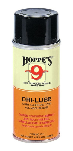 Aerosol Lubricante En Seco Dri Lube Hoppe's Para Armas 113gr