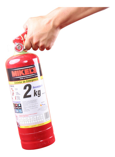 Extinguidor De Emergencia 2 Kilos Mikels Ee-2
