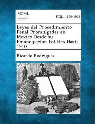 Libro Leyes Del Procedimiento Penal Promulgadas En Mexico...