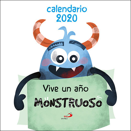 Libro Calendario De Pared Vive Un Aã±o Monstruoso 2020 - ...