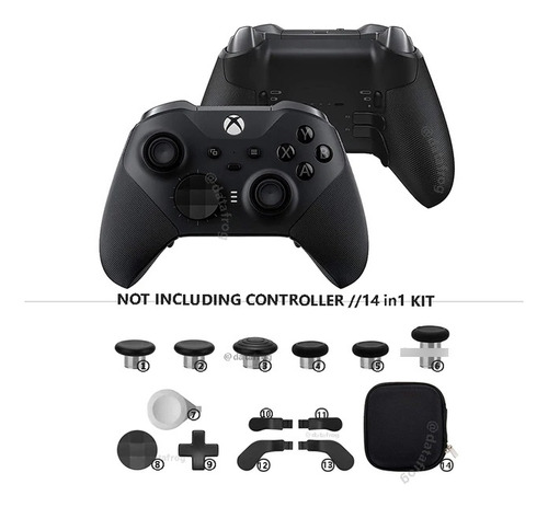 Kit Para Control Xbox One Elite Series 2 Set 14 En 1