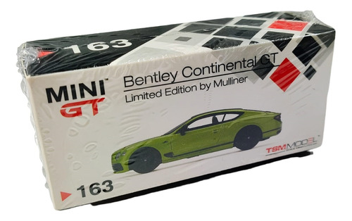 Bentley Continental Gt Ed. Limitada #163 - Mini Gt (1/64)