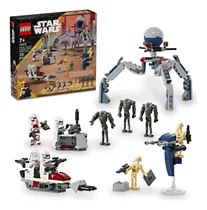 Comprar Lego Star Wars Batalla Soldado Clon Y Droide, Vehículo
