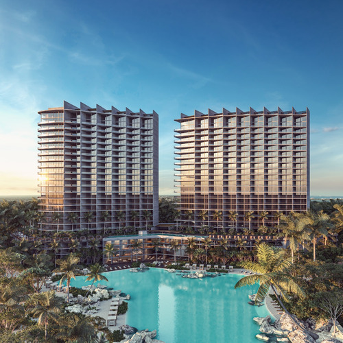 Departamento En Venta En Cancún, Quintana Roo, Le Parc, 1 Recámara Con Increíble Vista Panorámica