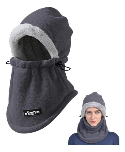 Pasamontañas Invierno, Gorro Cálido A Prueba Viento Invierno