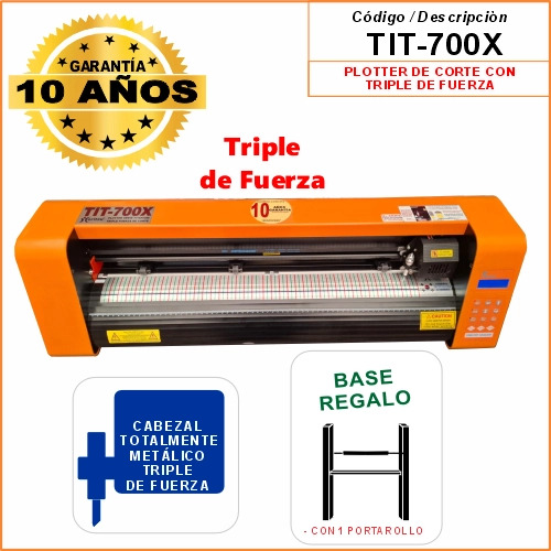 Plotter De Corte Triple De Fuerza De Corte Titanium