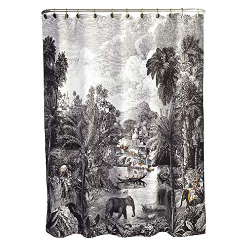 Cortina De Ducha Vern Yip Shangri La, 70x72, Multicolor