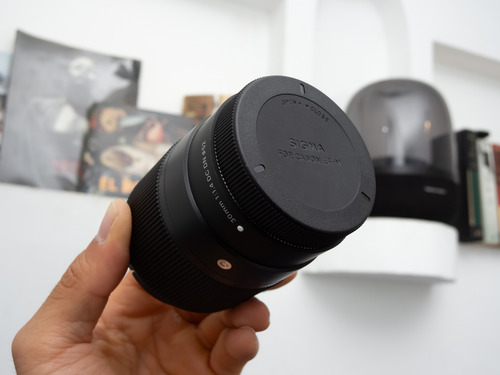 Lente Sigma 30mm 1.4 Para Canon M M Negro